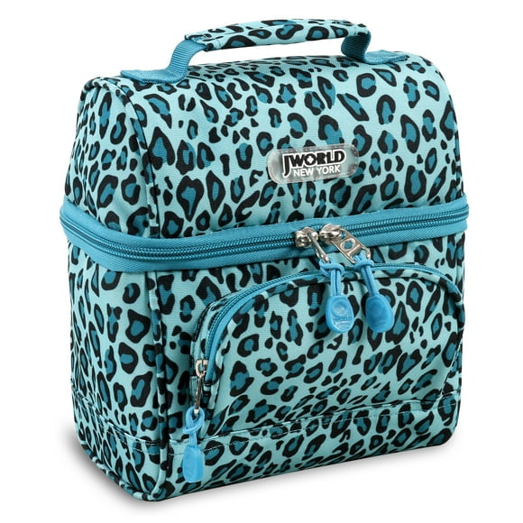 AT-24LBP Cheetah Insulated Pink School Lunch Box Bag